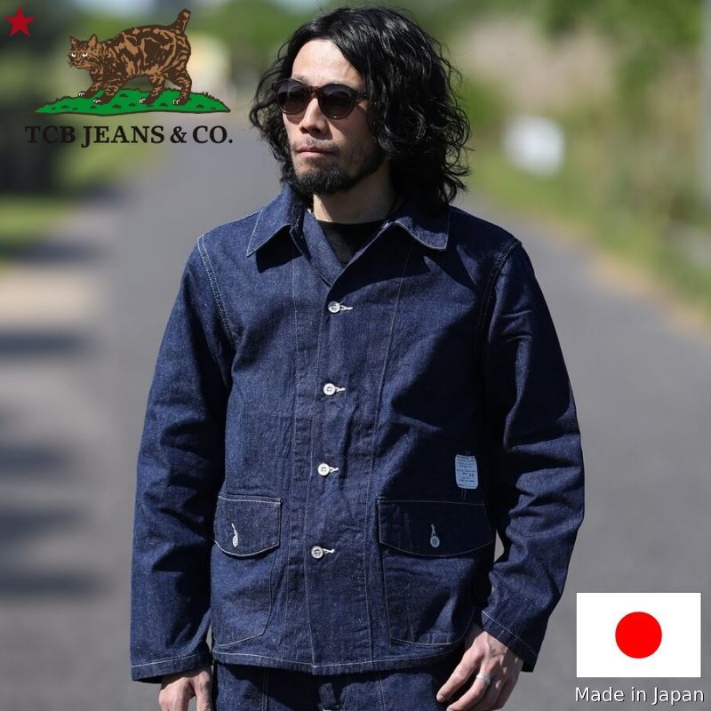 TCB jeans TCBジーンズ Catface Jacket 10.2oz Denim キャットフェイス
