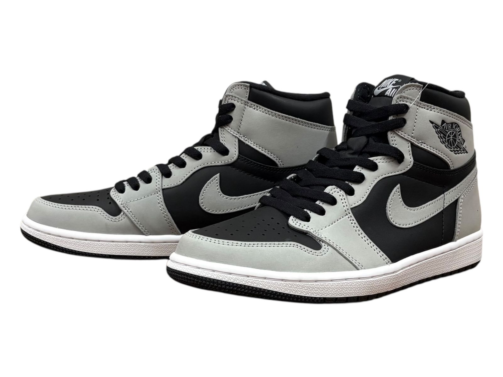 NIKE (ナイキ) スニーカー Air Jordan 1 High OG Shadow 2.0 555088-035 27cm US9 グレー ブラック メンズ/078