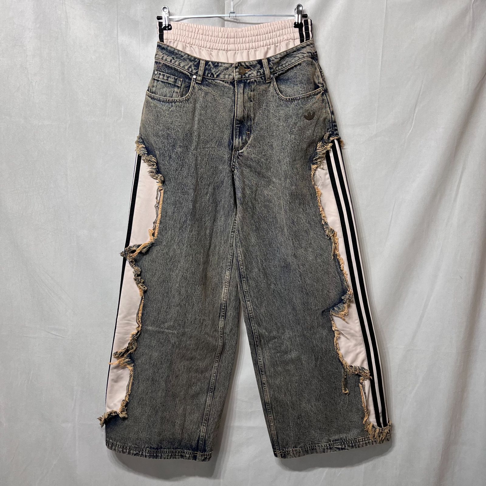 adidas アディダス ● KY5193 DC319 Adilenium 5.0 Deconstructed Denim Pants アディレニウム 5.0 デコンストラクテッド デニム パンツ