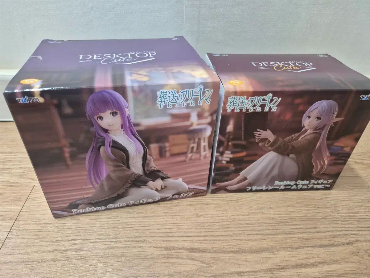 葬送のフリーレン デスクトップ フィギュア 2種 (フェルン、フリーレン)
