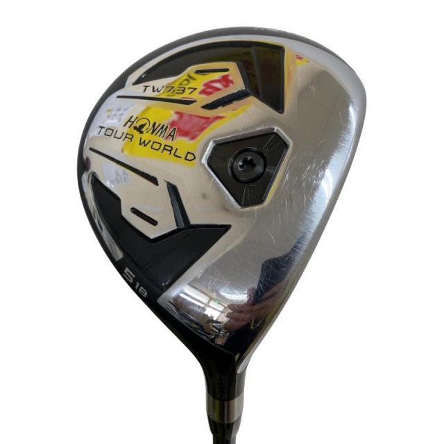 【中古】 本間ゴルフ TOUR WORLD TW737 5W フェアウェイウッド FW リシャフト (フレックスその他) メンズ 男性用 右利き 右用 Cランク ゴルフクラブ