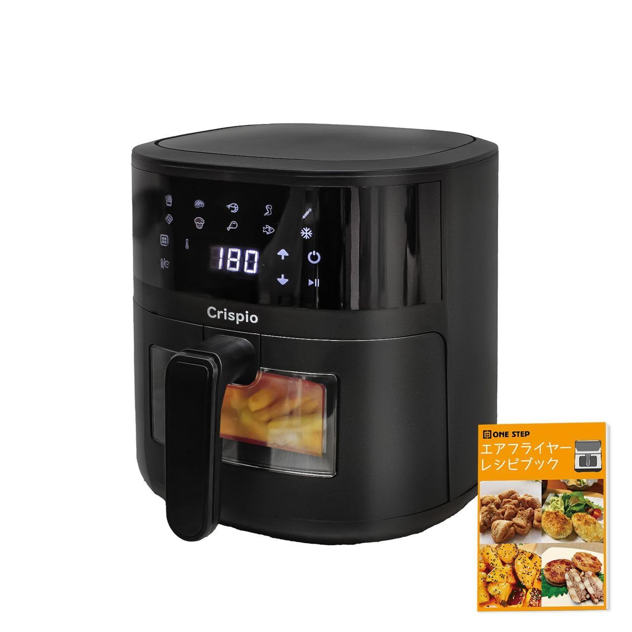 【新品】【油にはもう、頼らない。】 電気フライヤー 4.5L 揚げ物 ノンフライ ヘルシー エアフライヤー 大容量 【JAPAN BRAND】 aa0e7539