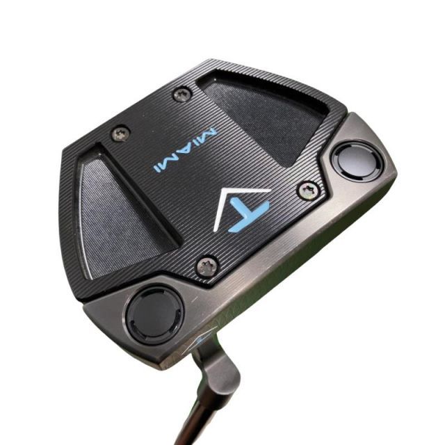 【中古】 TOULON DESIGN 25 COLLECTION MIAMI H1(クランク) 34インチ パター PT スチール (フレックスその他) メンズ 男性用 右利き 右用 Bランク ゴルフクラブ