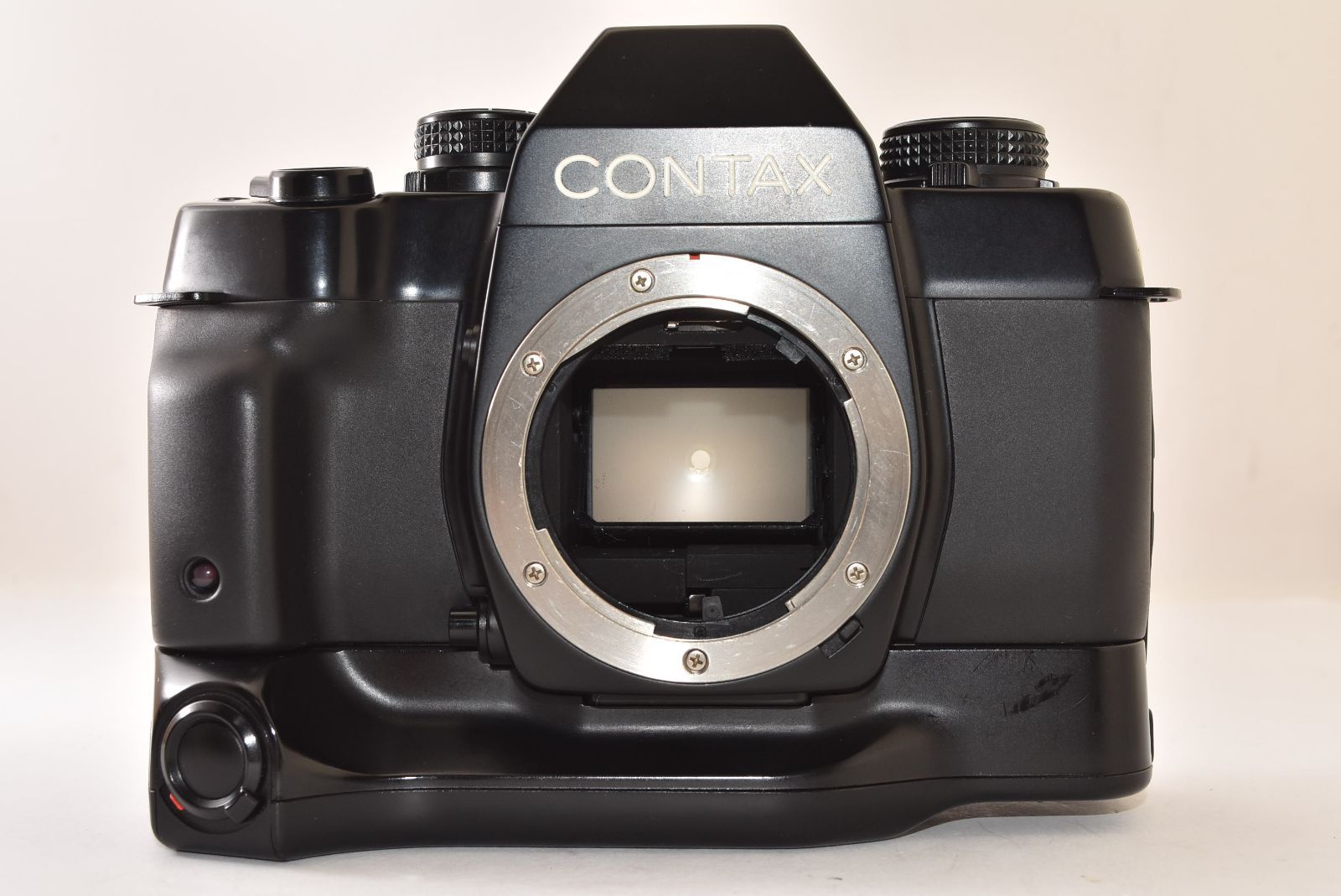 ★ジャンク品★ CONTAX コンタックス ST ボディ + バッテリーホルダー P-7 フィルム一眼レフカメラ J2605020