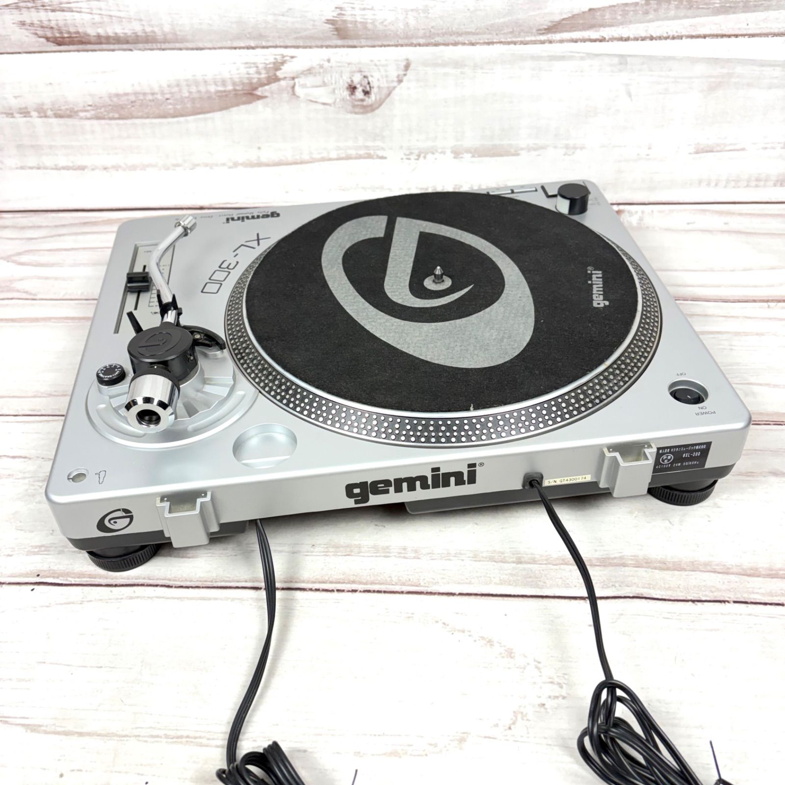 Gemini XL-300 ダイレクトドライブ ターンテーブル - メルカリ