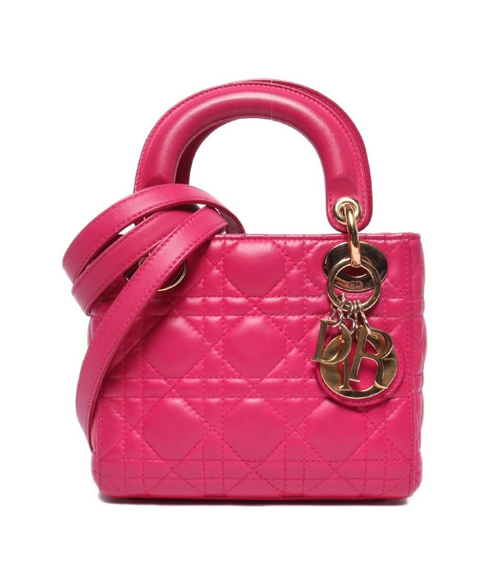 クリスチャンディオール 2wayハンドバッグ ショルダーバッグ 肩掛け レディディオール カナージュ レディース Christian Dior