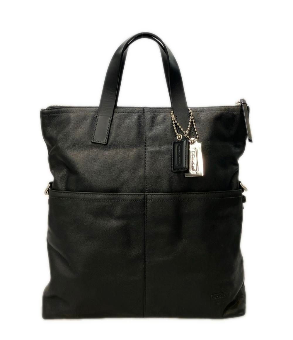 美品 コーチ 2way ハンドバッグ ショルダーバッグ 70493 メンズ COACH