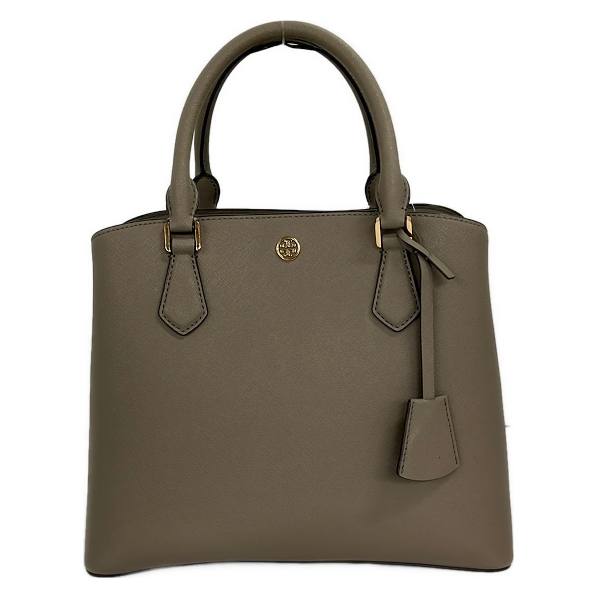 TORY BURCH(トリーバーチ) トートバッグ グレーベージュ レザー