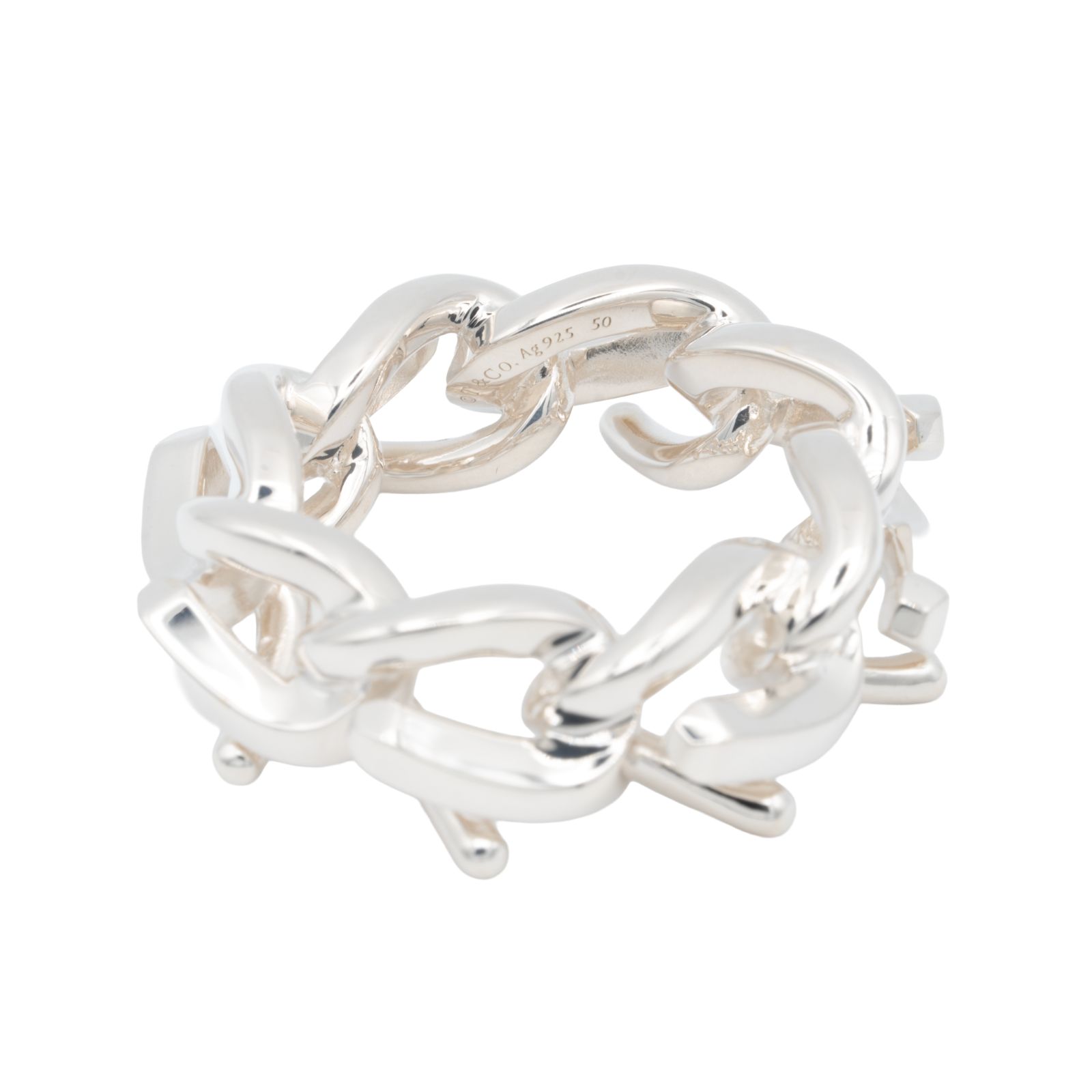 【TIFFANY & Co.】ティファニー フォージ リング US5.5(10号)