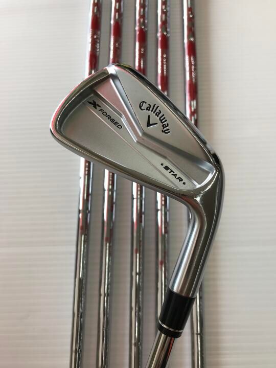 キャロウェイ　X FORGED STAR 2024　NSプロ MODUS 3 TOUR 105　Sフレックス　アイアンセット　中古【最短即日発送】