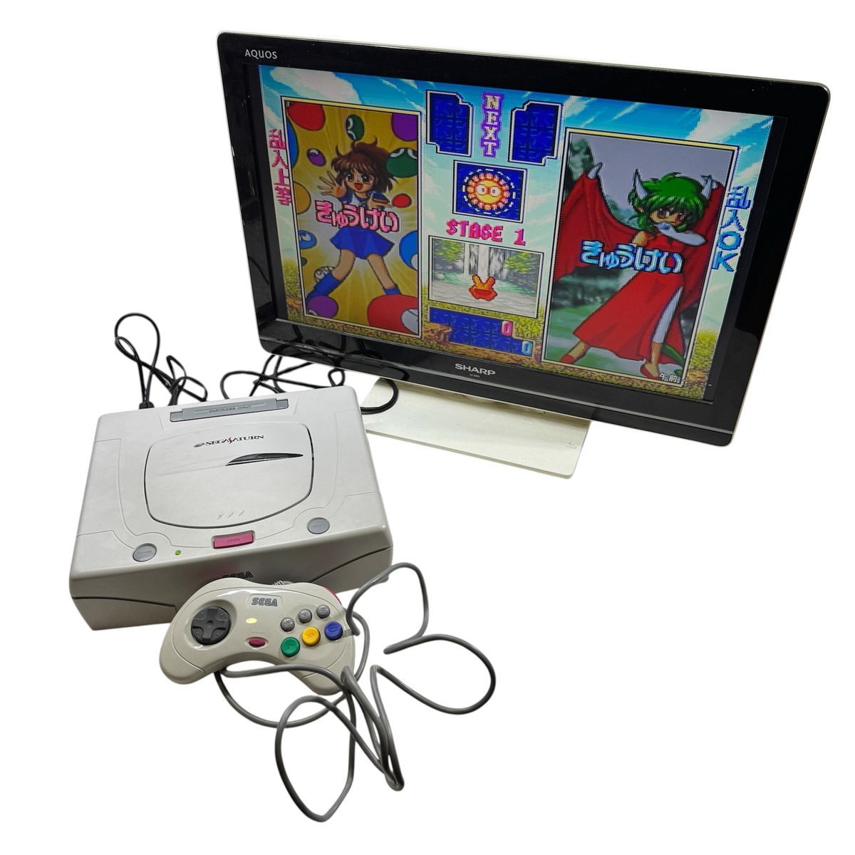 ◇動作品 SS セガサターン 本体のみ HST-3220 まとめて2台セット SEGA