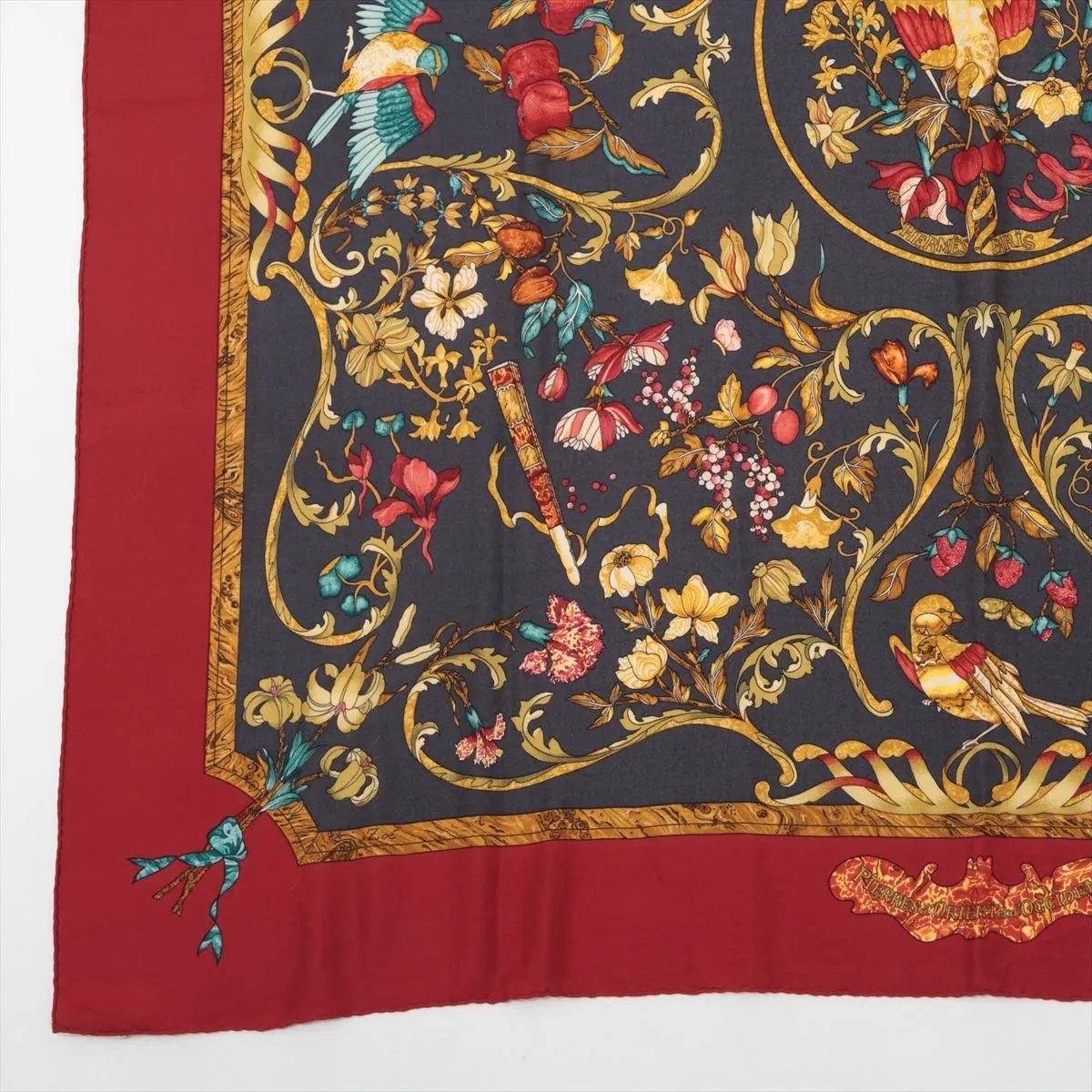 エルメス タグ付 カレ ジェアン 140 PIERRES d' ORIENT et d' OCCIDENT