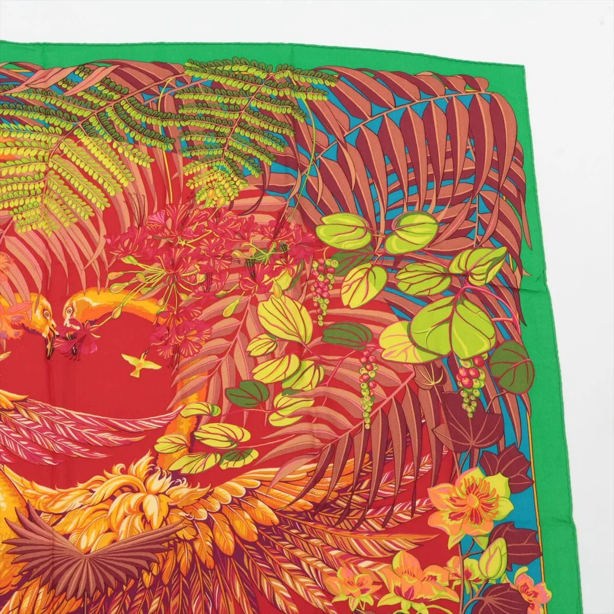極美品 エルメス カレ ジェアン 140 FLAMINGO PARTY フラミンゴ