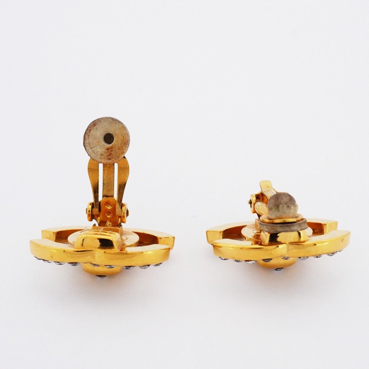 【6jdb0995-k】シャネル イヤリング ヴィンテージ ココマーク ターンロック GPメッキ ゴールド【中古】レディース 【6jdb0995-k】シャネル イヤリング ヴィンテージ ココマーク ターンロック GPメッキ ゴールド【中古】レディース