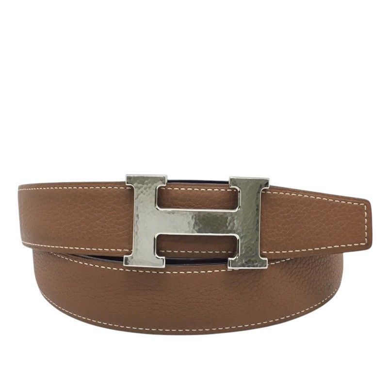 HERMES【エルメス】Hベルト Hマルトレ 95サイズ メンズ ブラウン