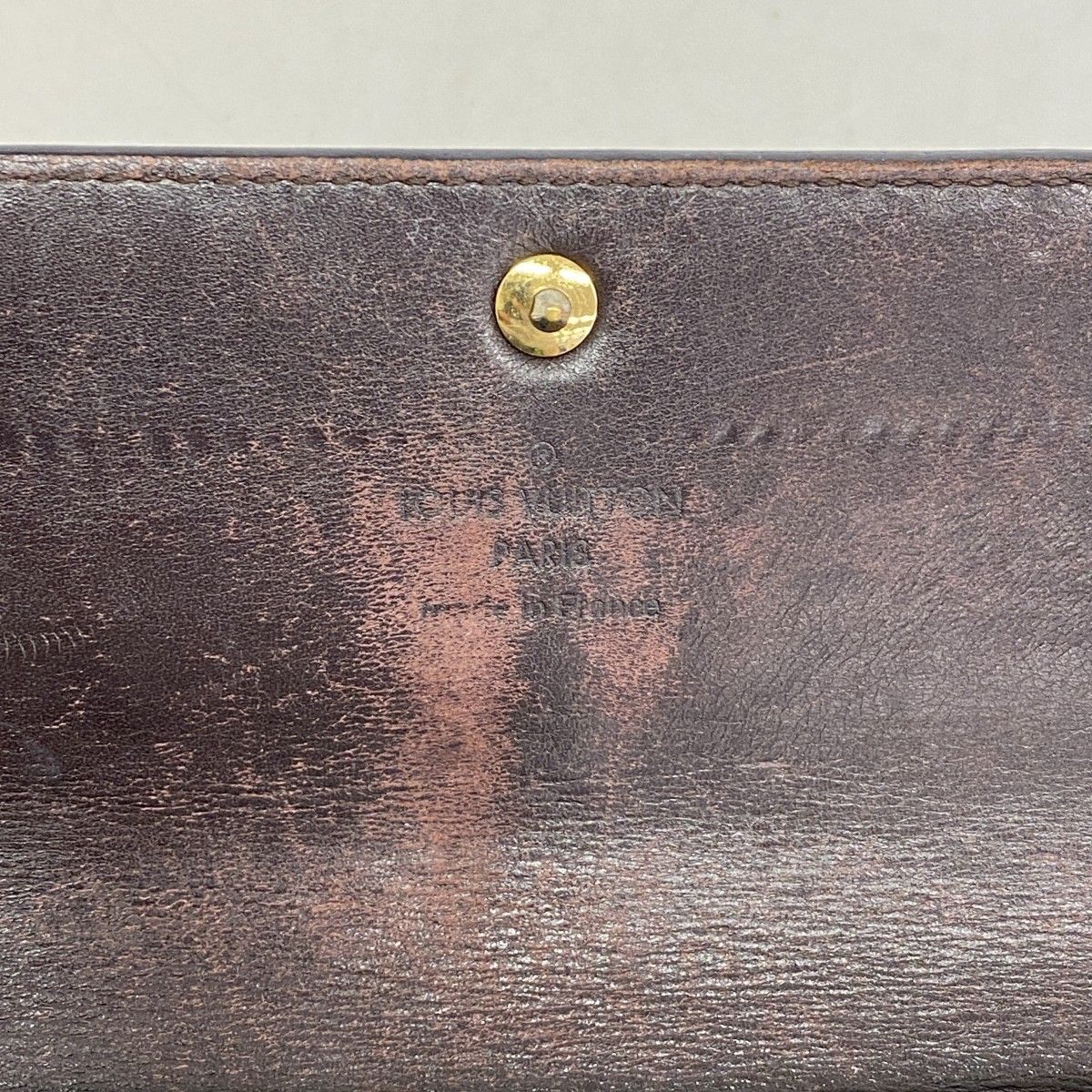 6eb1607】ルイヴィトン 長財布 ヴェルニ ポルトフォイユサラ M93524