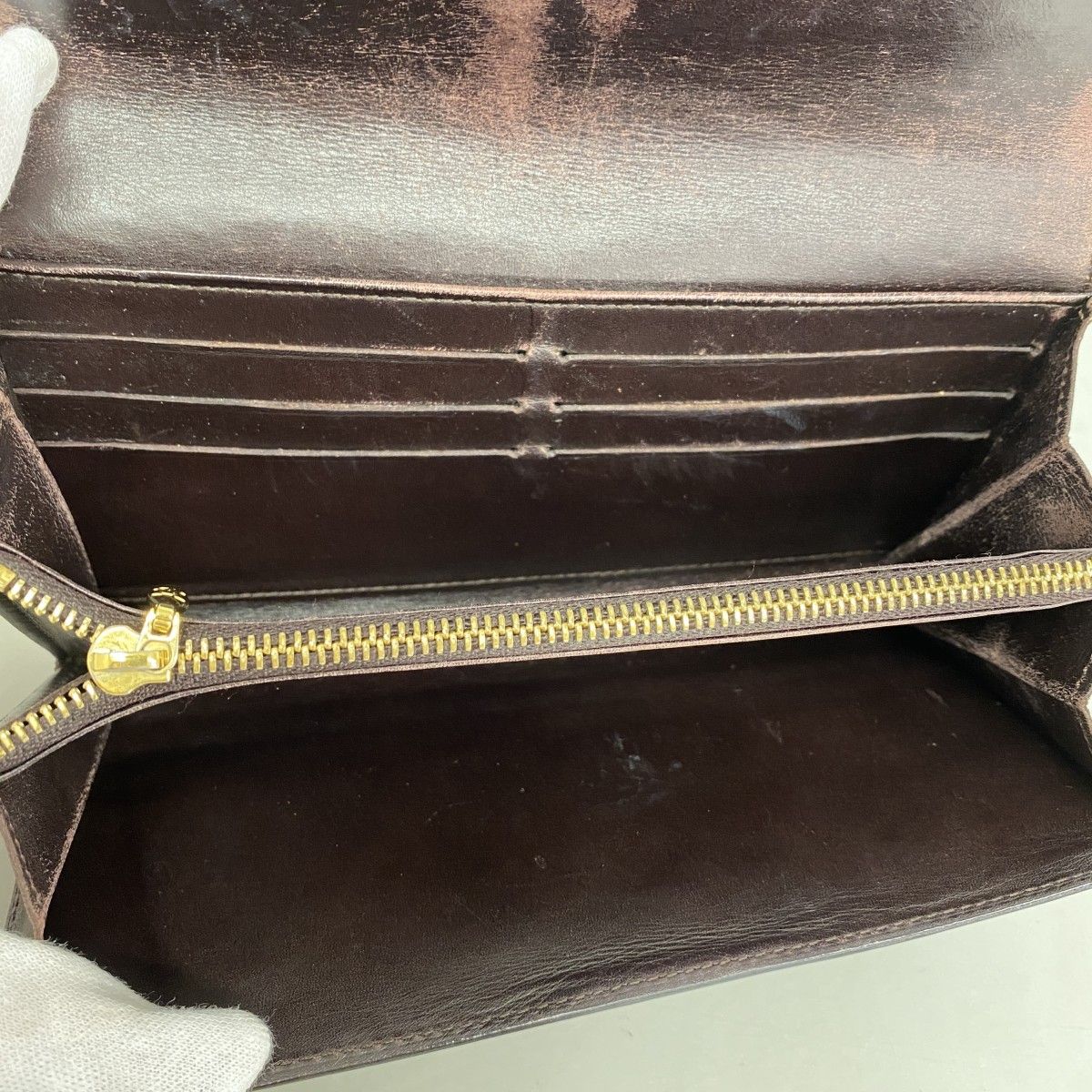 ルイヴィトン長財布　ヴェルニ　アマラント LOUIS VUITTON（ルイ・ヴィトン） 長財布 M93524 ポルトフォイユ サラ