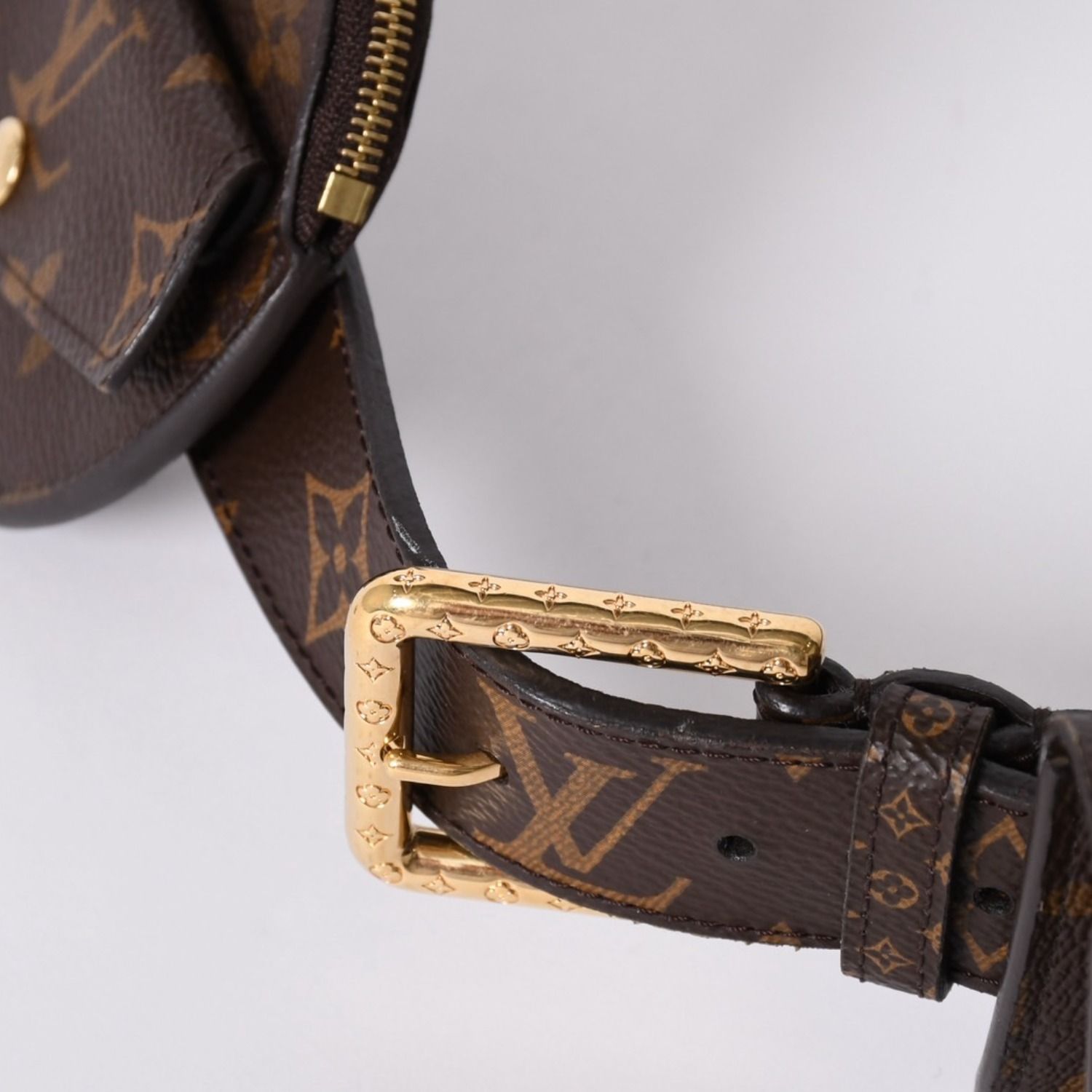 極美品 LOUIS VUITTON ルイヴィトン モノグラム サンチュール デイリー