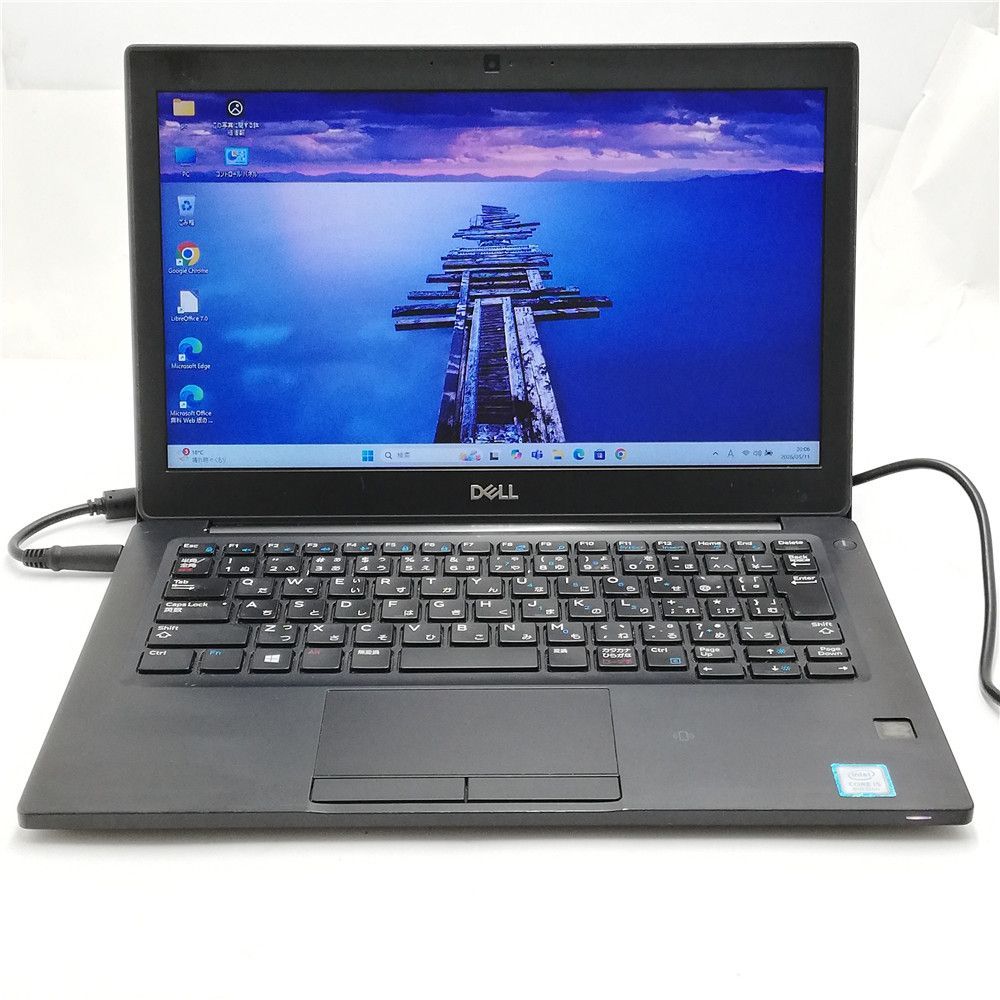 激安 Wi-Fi有 デル ノートパソコン 中古良品 DELL 7290 Core i5 8350U 8GB 256GB 高速SSD搭載 無線LAN カメラ Windows11 Office済 即使用可