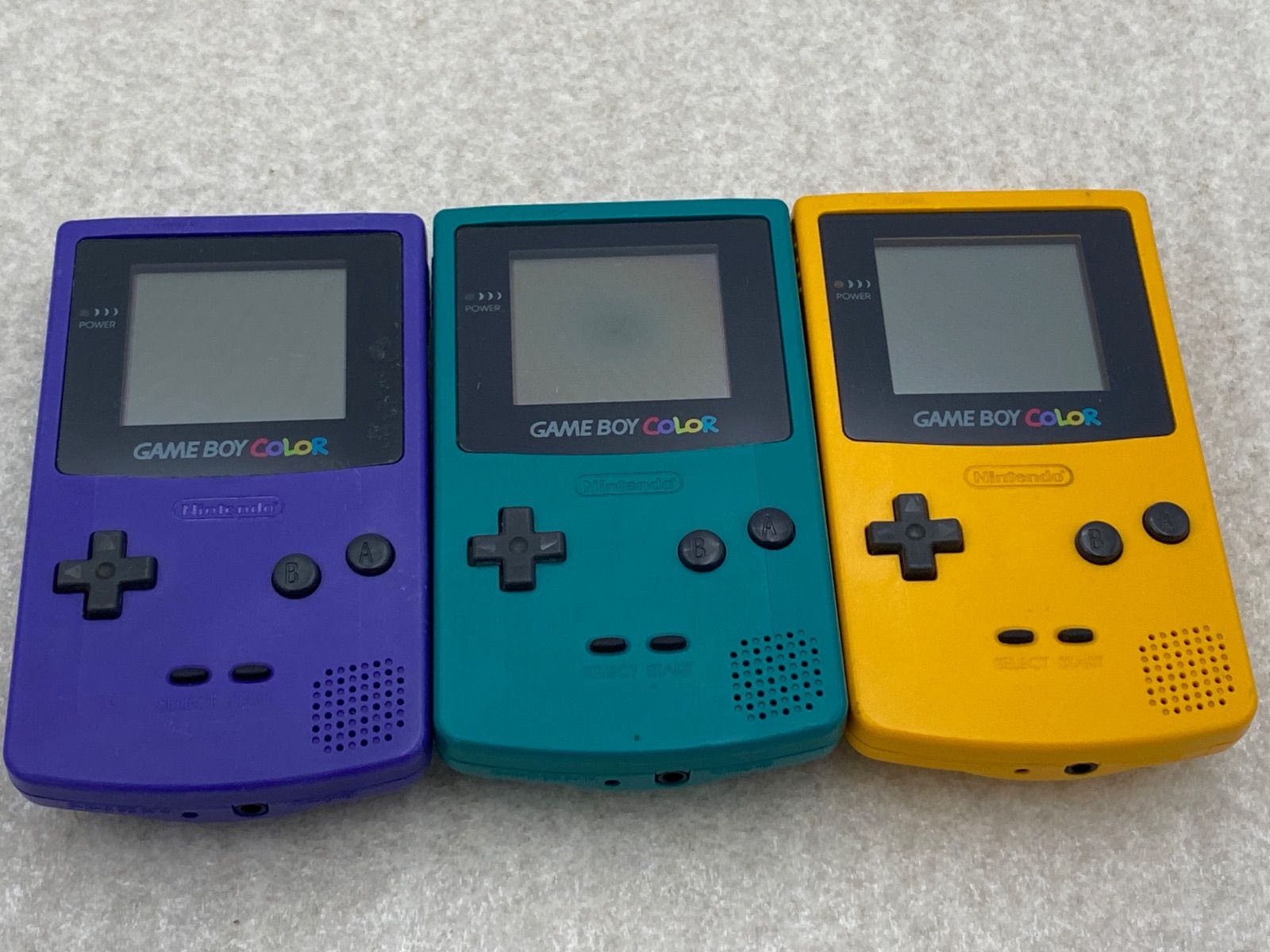 ゲームボーイカラー　本体　まとめ売り　3点　ジャンク