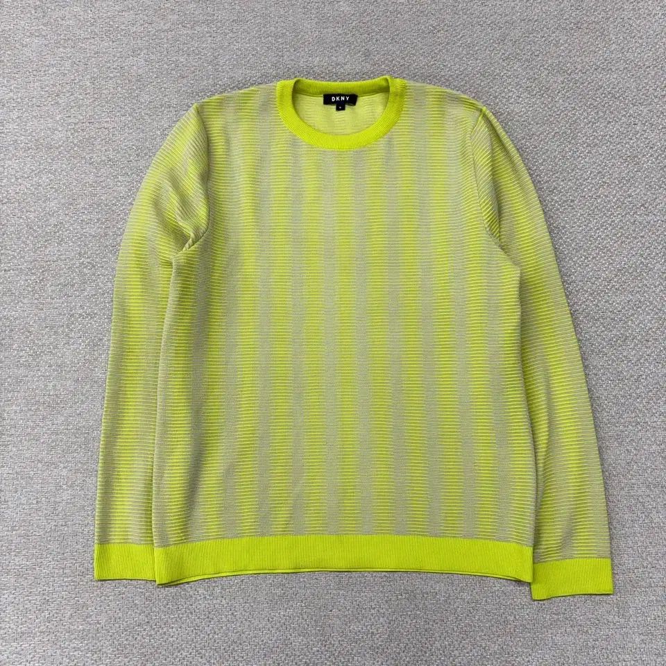 DKNY ストライプ コットン ニット
