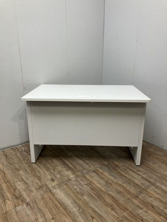 中古品】ウチダ スカエナシリーズ 1100平デスク 5-110-6710 ホワイト