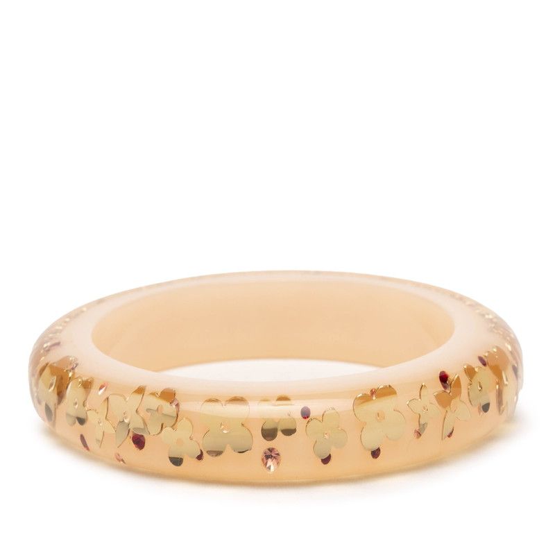 ルイ ヴィトン ブラスレ アンクルージョン バングル ブレスレット ベージュ系 レジン レディース LOUIS VUITTON【1-0264445】 20,016円