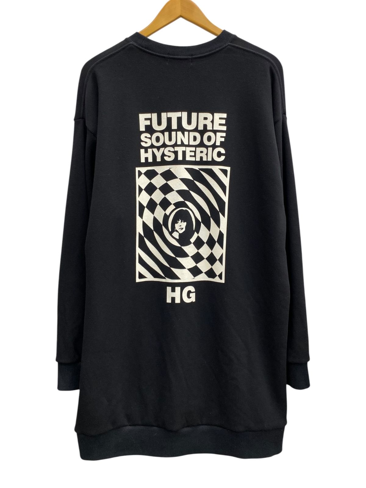 hysteric glamor 長袖ワンピース HYSTERIC GLAMOUR (ヒステリックグラマー) ロングスリーブスウェット