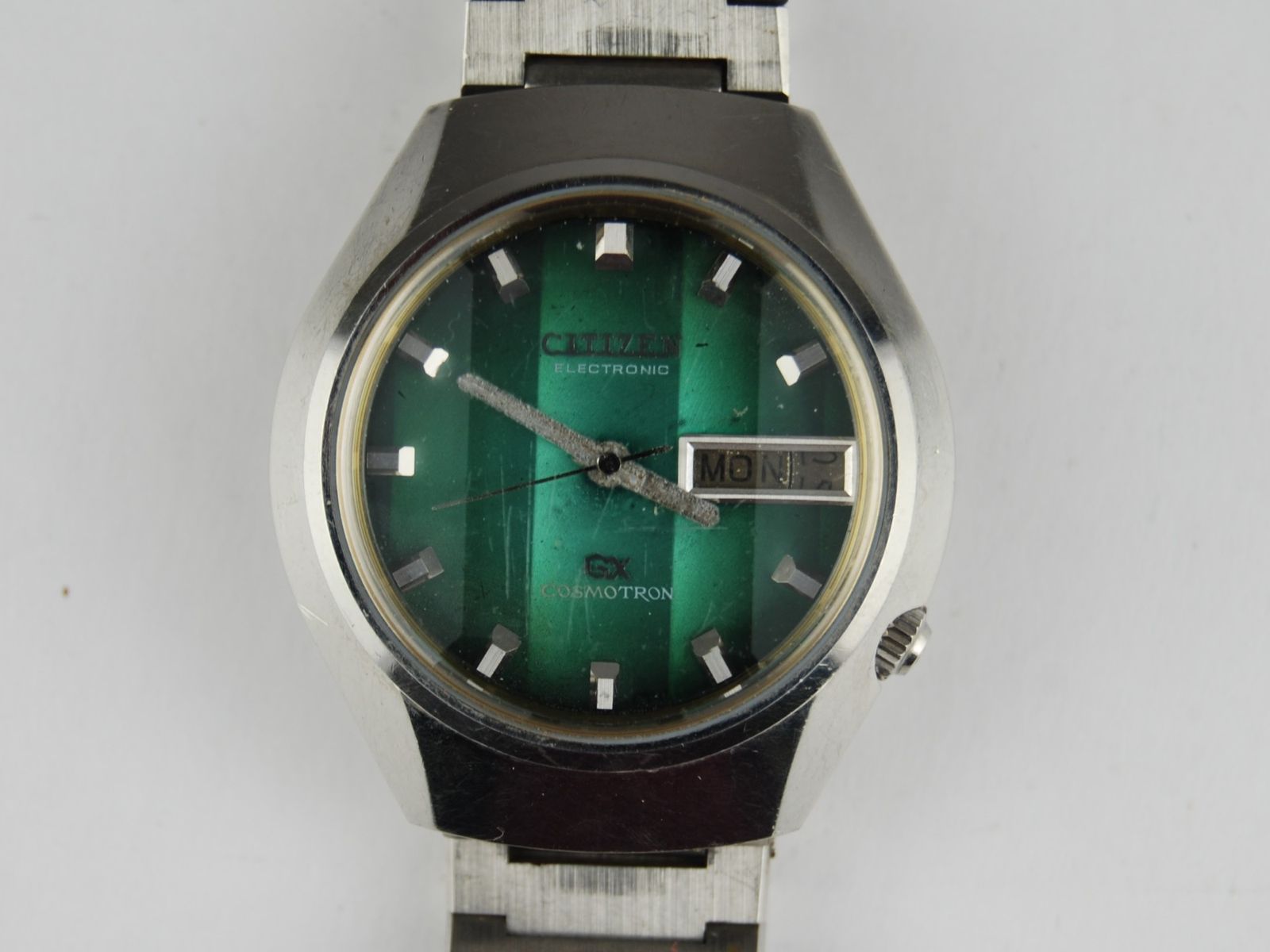 【USED/不動】CITIZENシチズン コスモトロンGX 370554