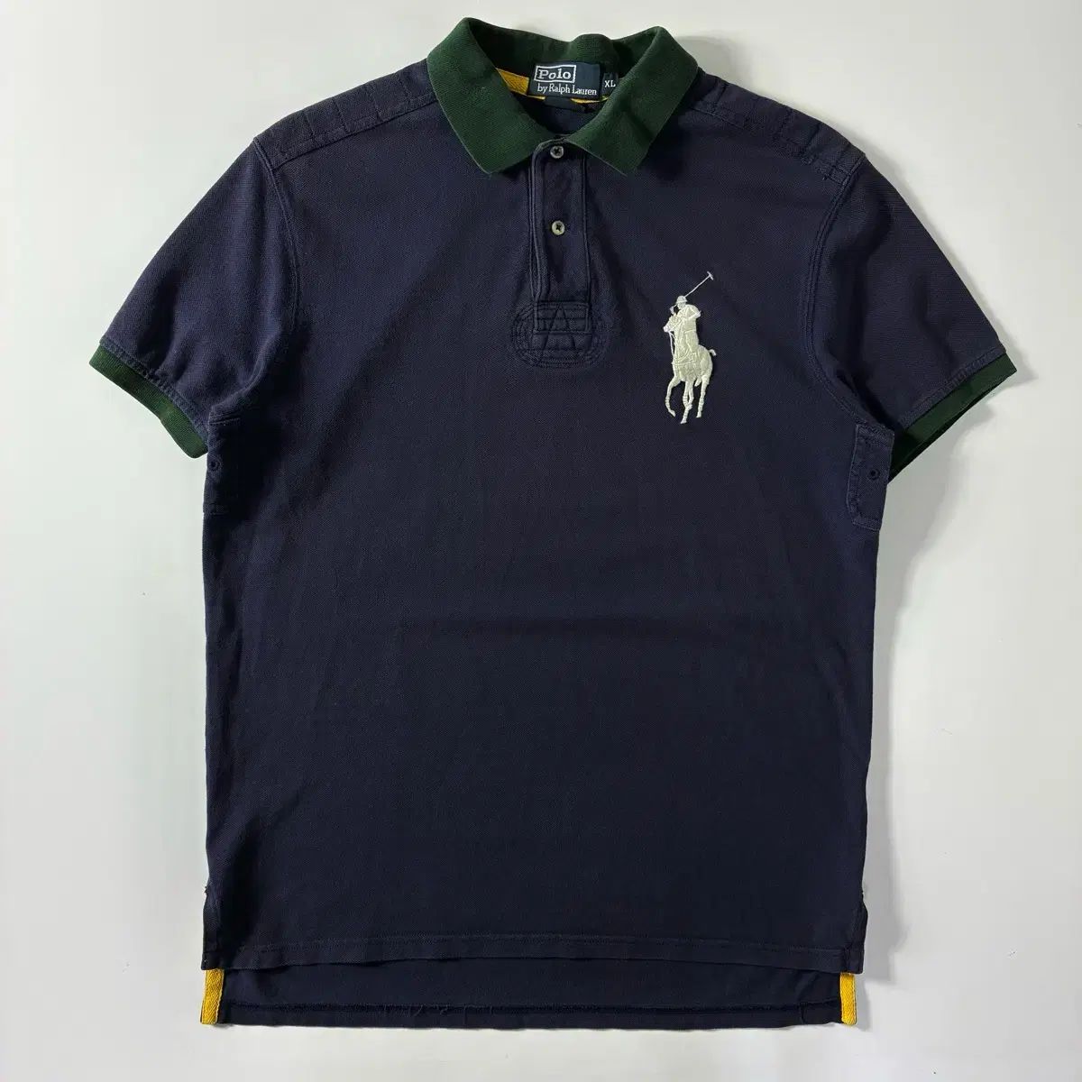 POLO ポロ ラルフローレン ビックポニー PK ネイビー 半袖 カラ Tシャツ