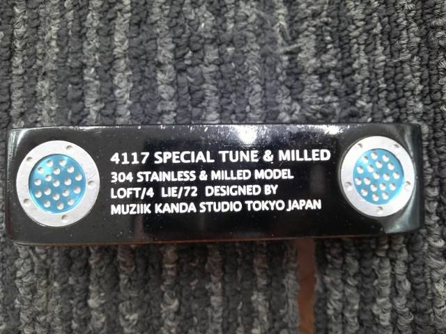 中古 パター ムジーク ムジーク 4117 Special Tune Milled/オリジナルスチール/各種/0[2414]■博多