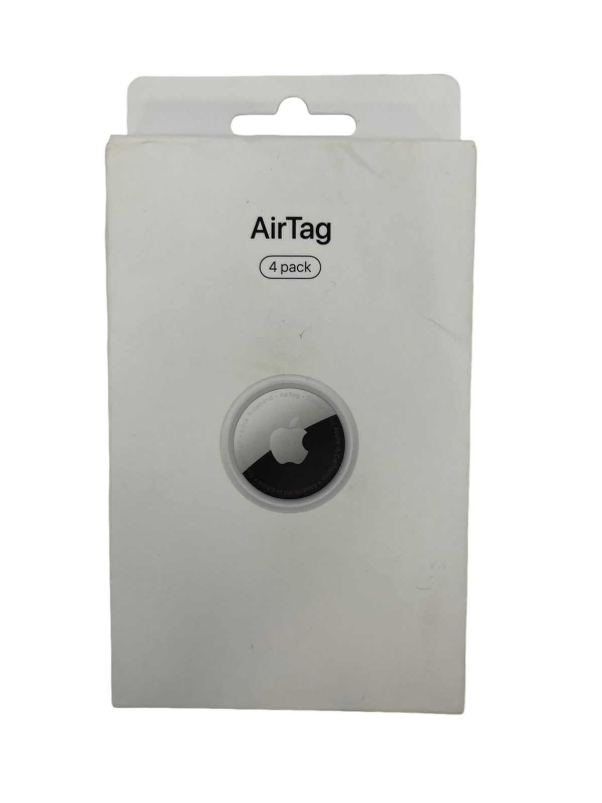 未開封 未使用 Apple アップル Air Tag 第1世代 4パック 542ZP/A ホワイト 白