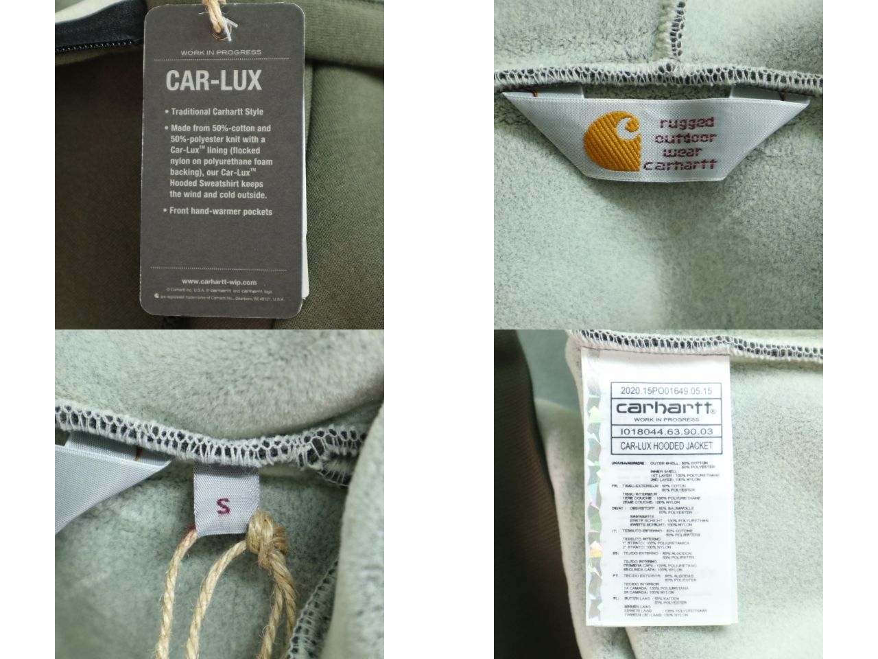Carhartt/カーハート I018044 CAR-LUX HOODED JACKET カーラックス