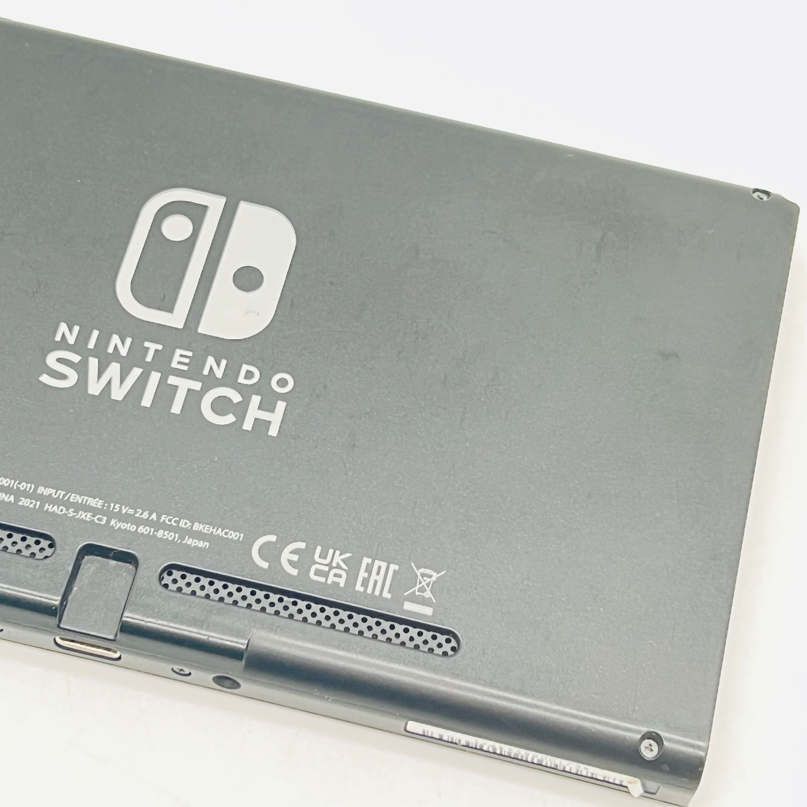 Nintendo Switch バッテリー強化版 中古 ジョイコン ホワイト Nintendo Switch バッテリー強化 本体・JOY-CONのみ 任天堂 動作確認済