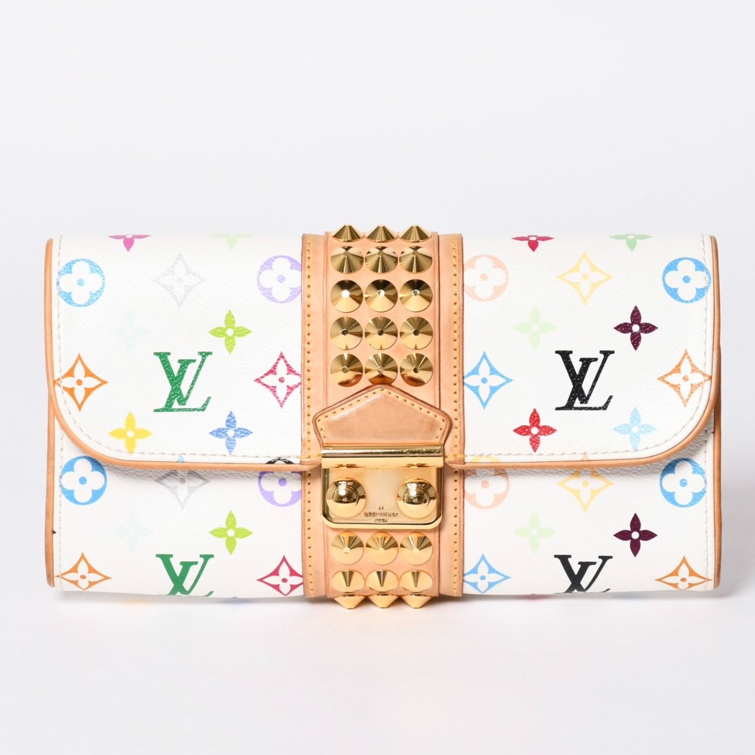 LOUIS VUITTON ルイヴィトン M45639 モノグラムマルチカラー ポシェットコートニー カバン クラッチバッグ 美品 中古 4a001913