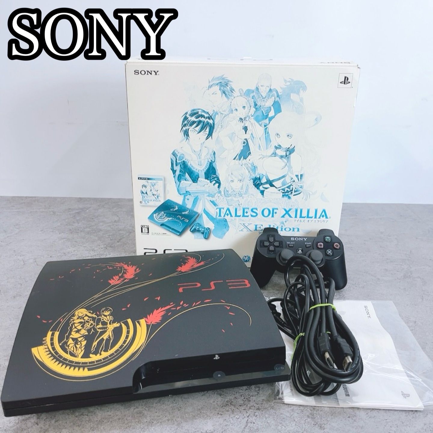 送料込 PS3本体 テイルズ オブ エクシリア X Edition 新品未使用 PS3