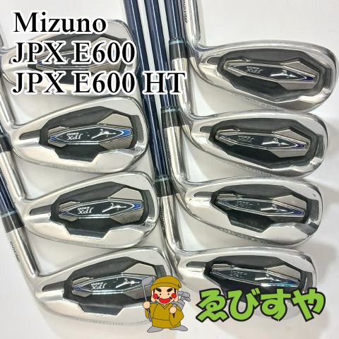 入間■【中古】 アイアンセット ミズノ Mizuno JPX E600 JPX 8本(5-9 P F S) E600 HT SR 23[3611]
