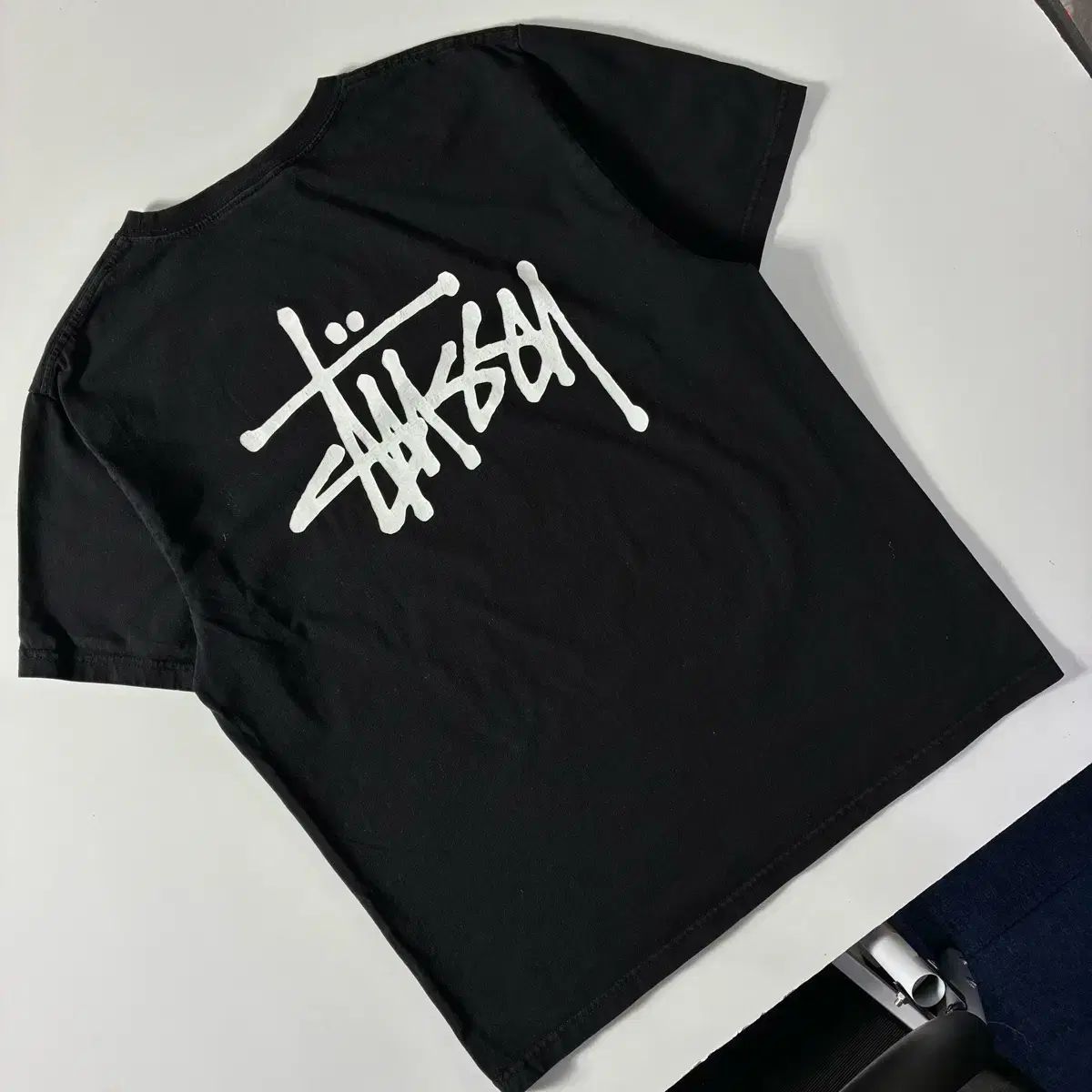 STUSSY ステューシー ベーシック ストック ブラック 半袖 Tシャツ