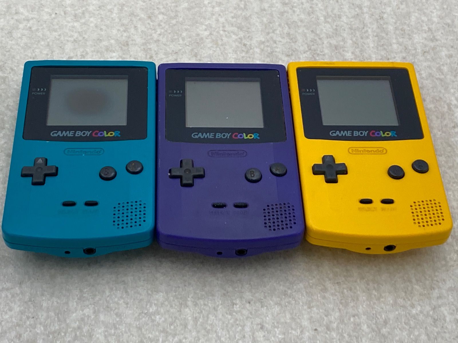 ゲームボーイカラー　本体　まとめ売り　3点　ジャンク