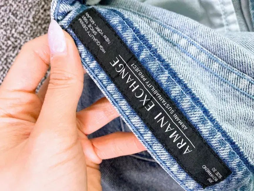 몽빈티지(30インチ)ARMANI EXCHANGE(アルマーニ エクスチェンジ) メンズ ライトブルーデニム