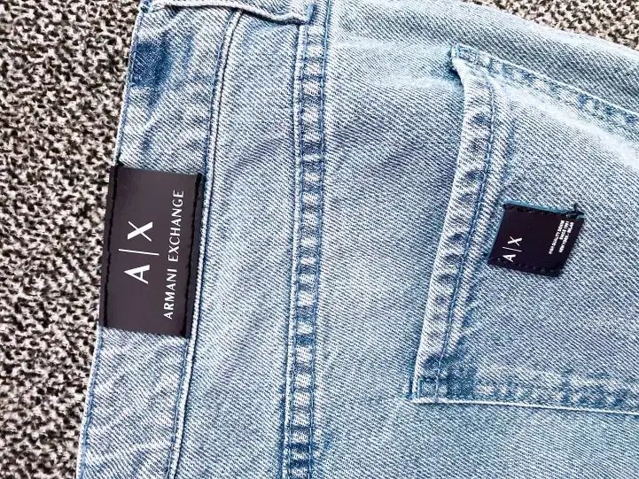 몽빈티지(30インチ)ARMANI EXCHANGE(アルマーニ エクスチェンジ) メンズ ライトブルーデニム