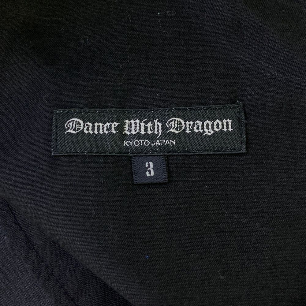 サイズ：3 DANCE WITH DRAGON ダンスウィズドラゴン パンツ ブラック系