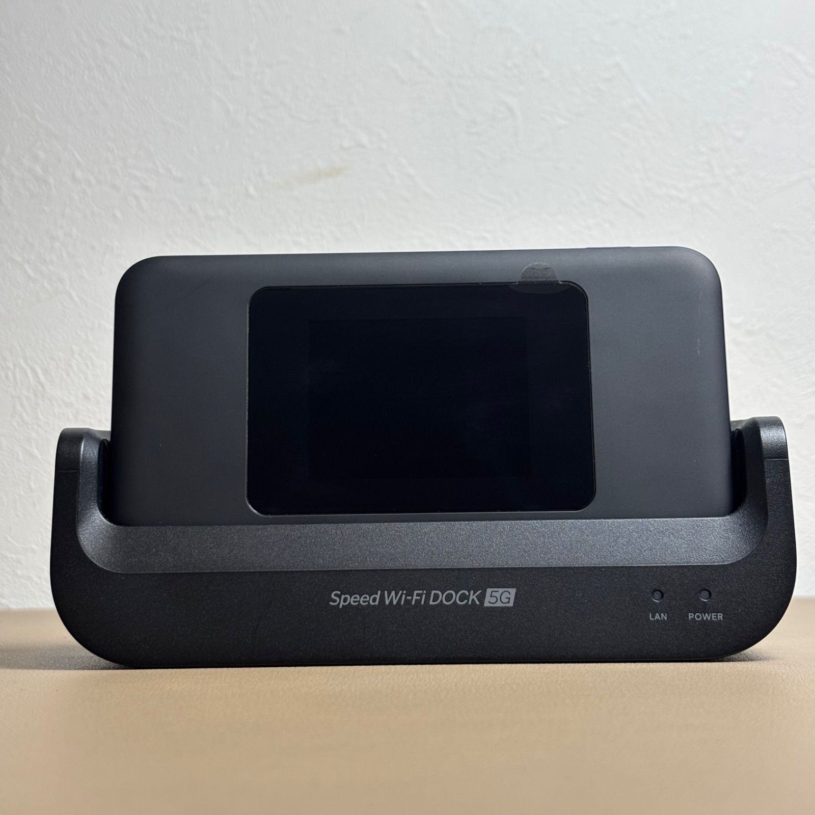 Speed Wi-Fi DOCK 5G 01 中古 ブラック - メルカリ