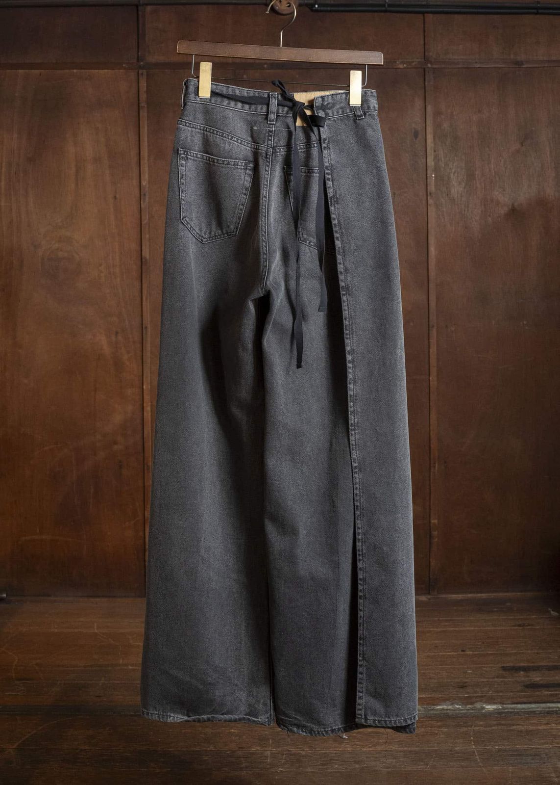 MM6 エムエムシックス 24SS LAPPED DENIM PANTS デニム