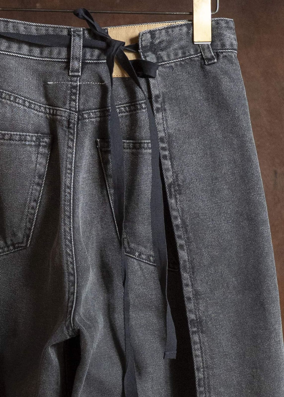 MM6 エムエムシックス 24SS LAPPED DENIM PANTS デニム
