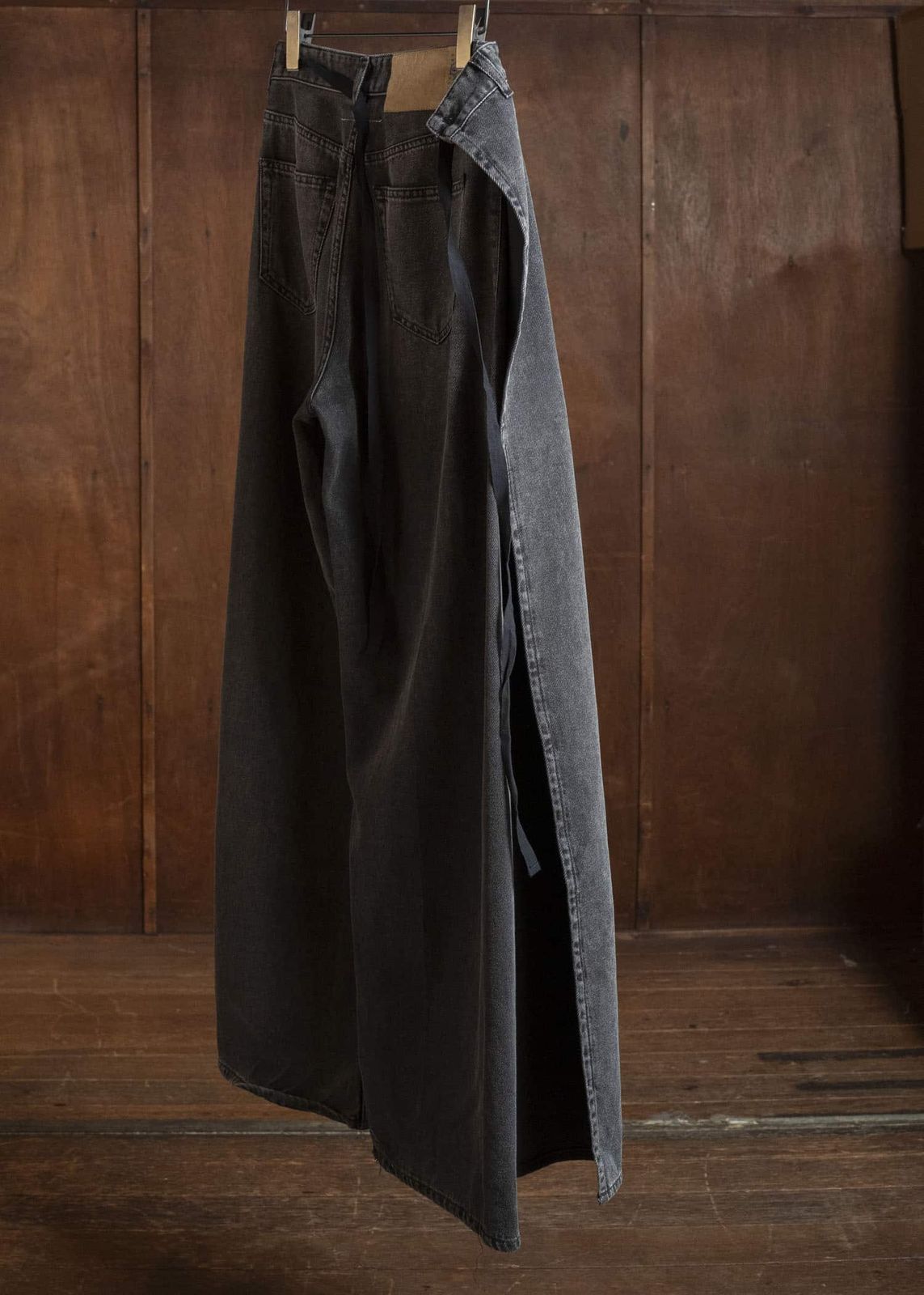 MM6 エムエムシックス 24SS LAPPED DENIM PANTS デニム
