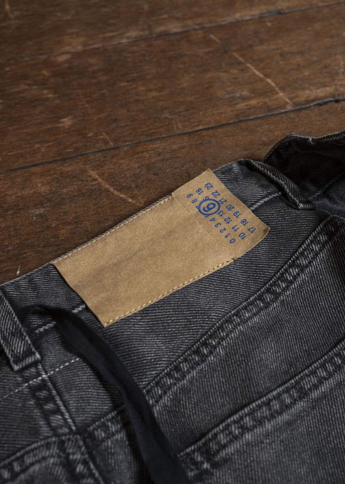 MM6 エムエムシックス 24SS LAPPED DENIM PANTS デニム