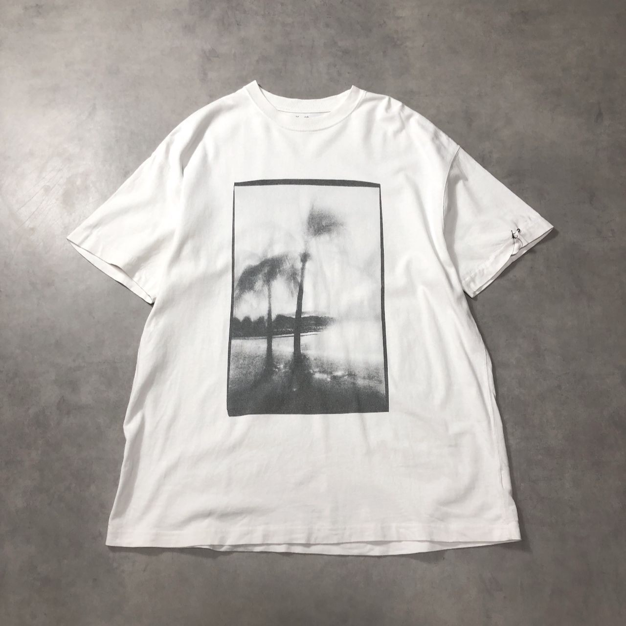 GQ5468◇Steve Sherman RHC:フォトTシャツ◇L◇ホワイト系 Ron Herman ロンハーマン