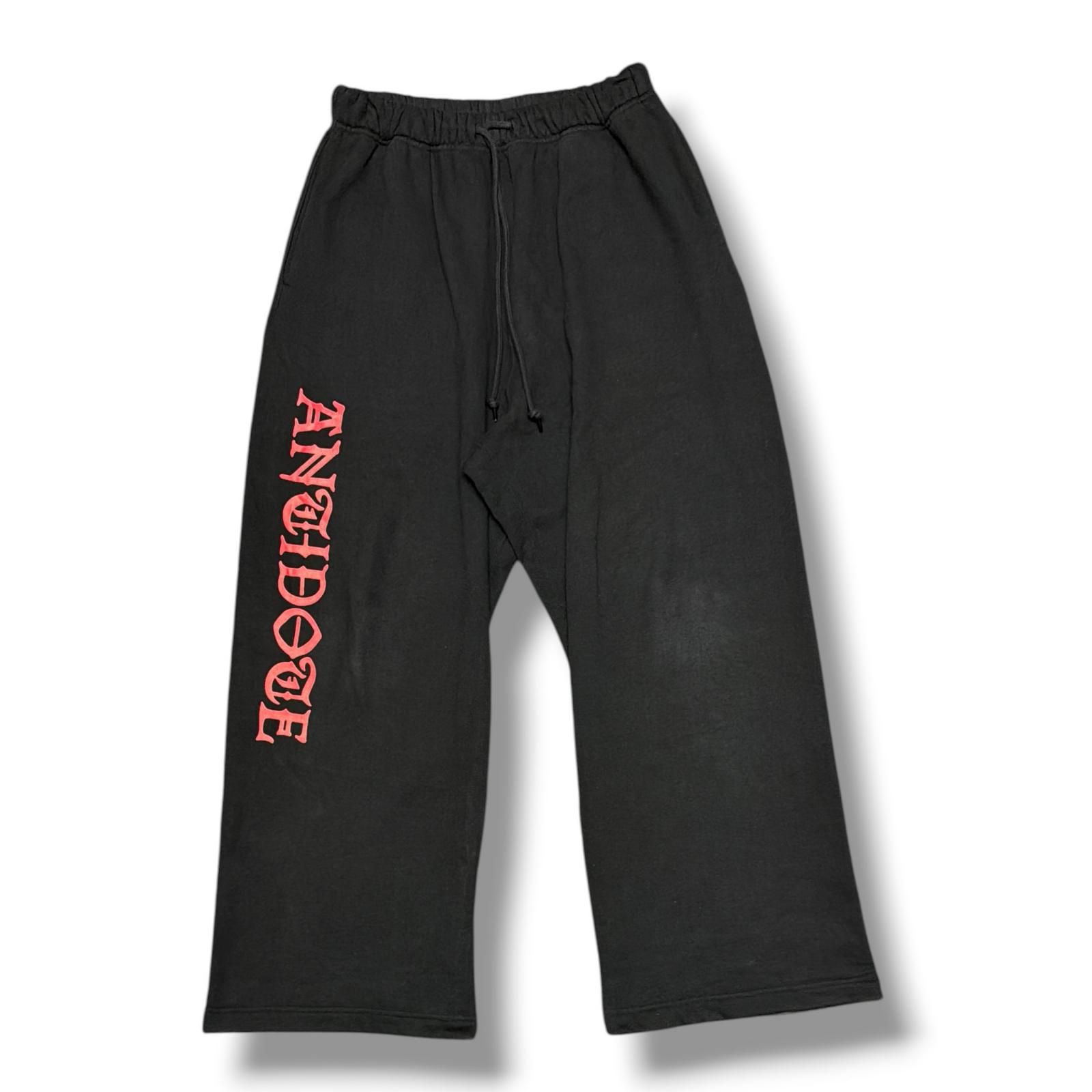 参考上代42900円 ANTIDOTE BUYERS CLUB Over Sized Logo Sweat Pants 