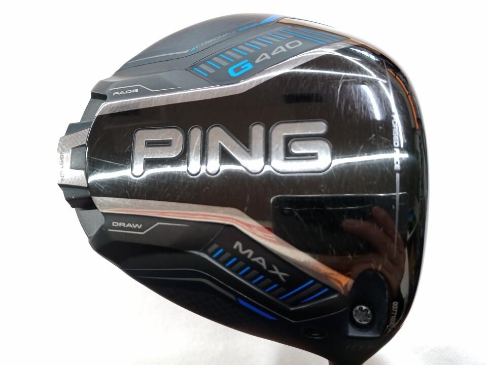 ピン　G440 MAX　10.5度　TOUR 2.0 CHROME 65　Rフレックス　ドライバー　中古　ゴルフドゥ！福山王子店【最短即日発送】